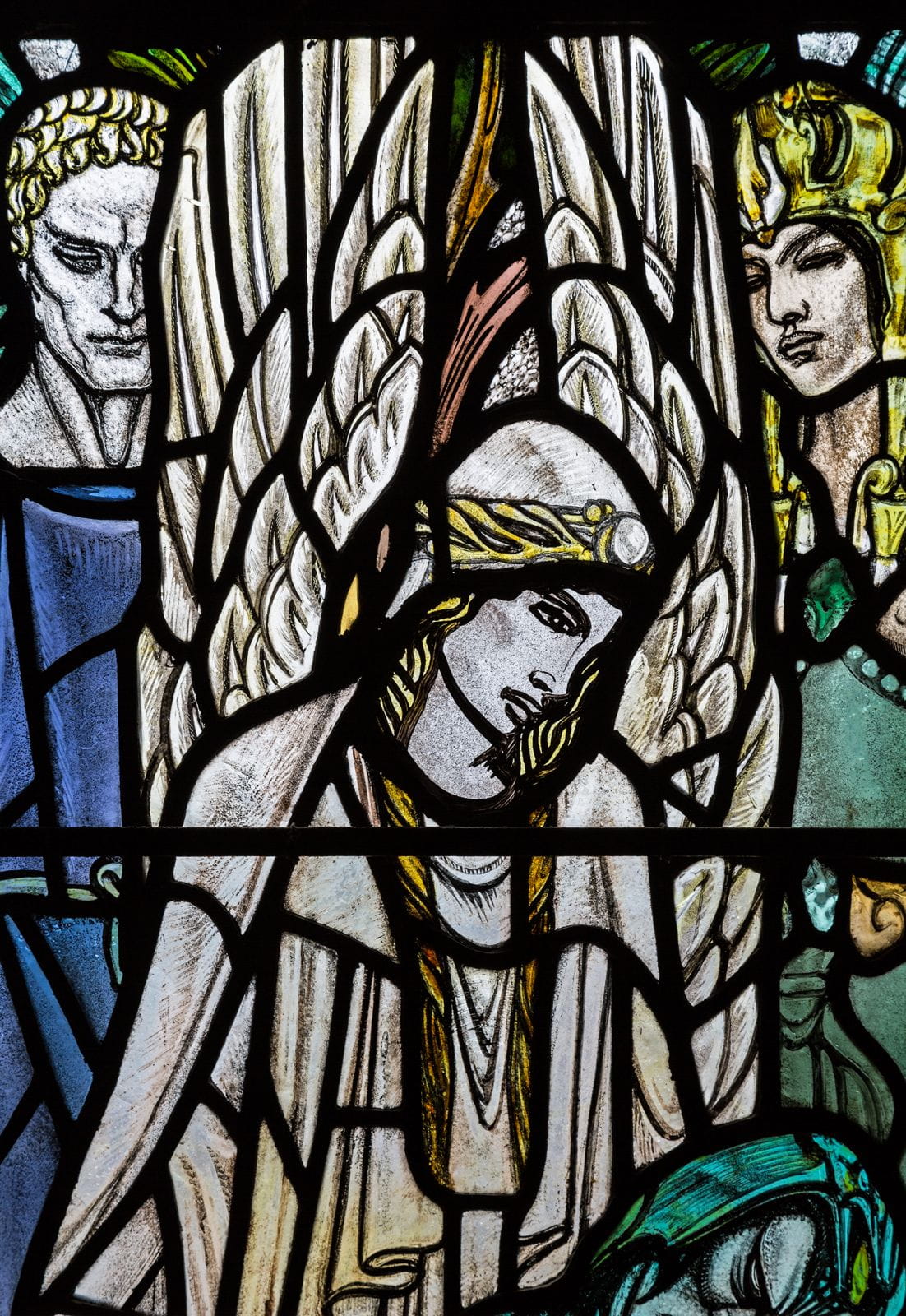 Window 4 Shrine - Mankind liberated from war - Douglas Strachan