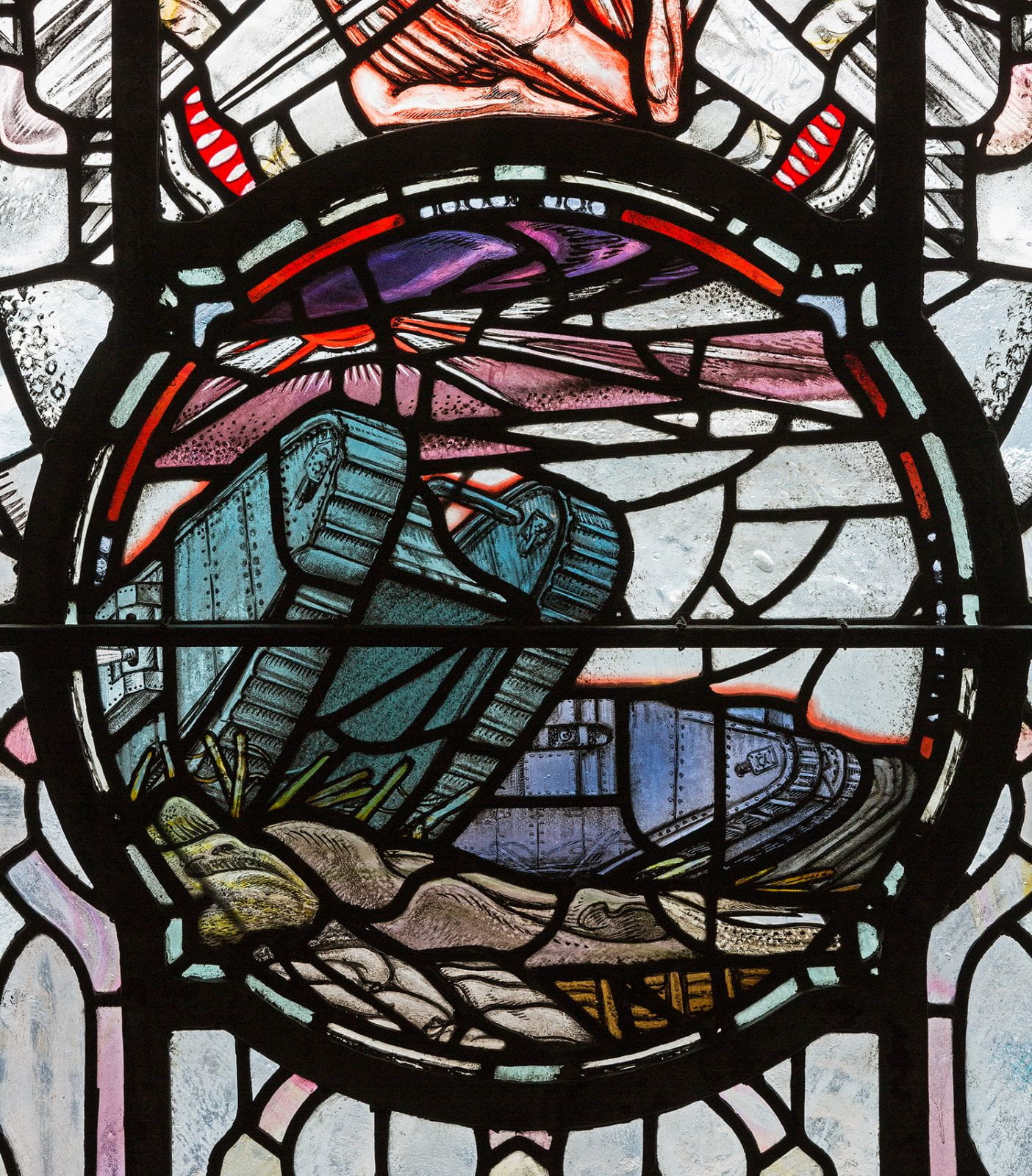 Tank - Machinery of War Window - Douglas Strachan