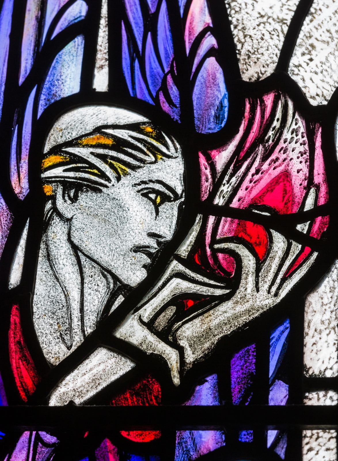Window 4 Shrine - The Element Fire - Douglas Strachan