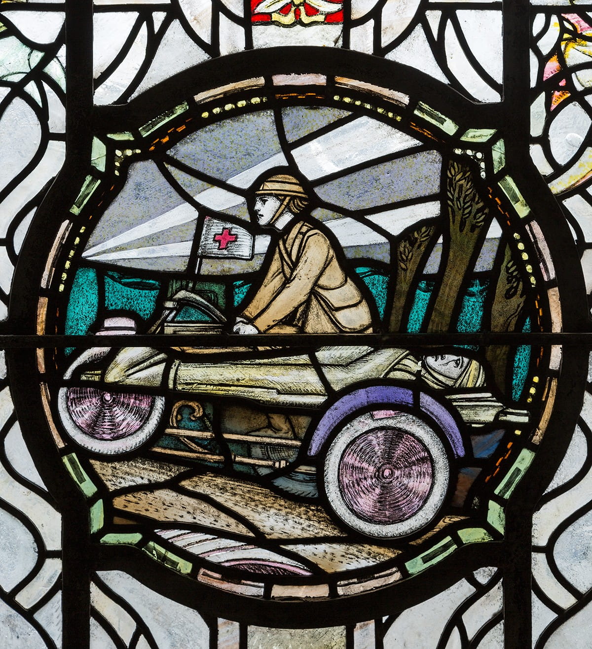 Motor Cycle Stretcher Driver - Womens Services Window - Douglas Strachan