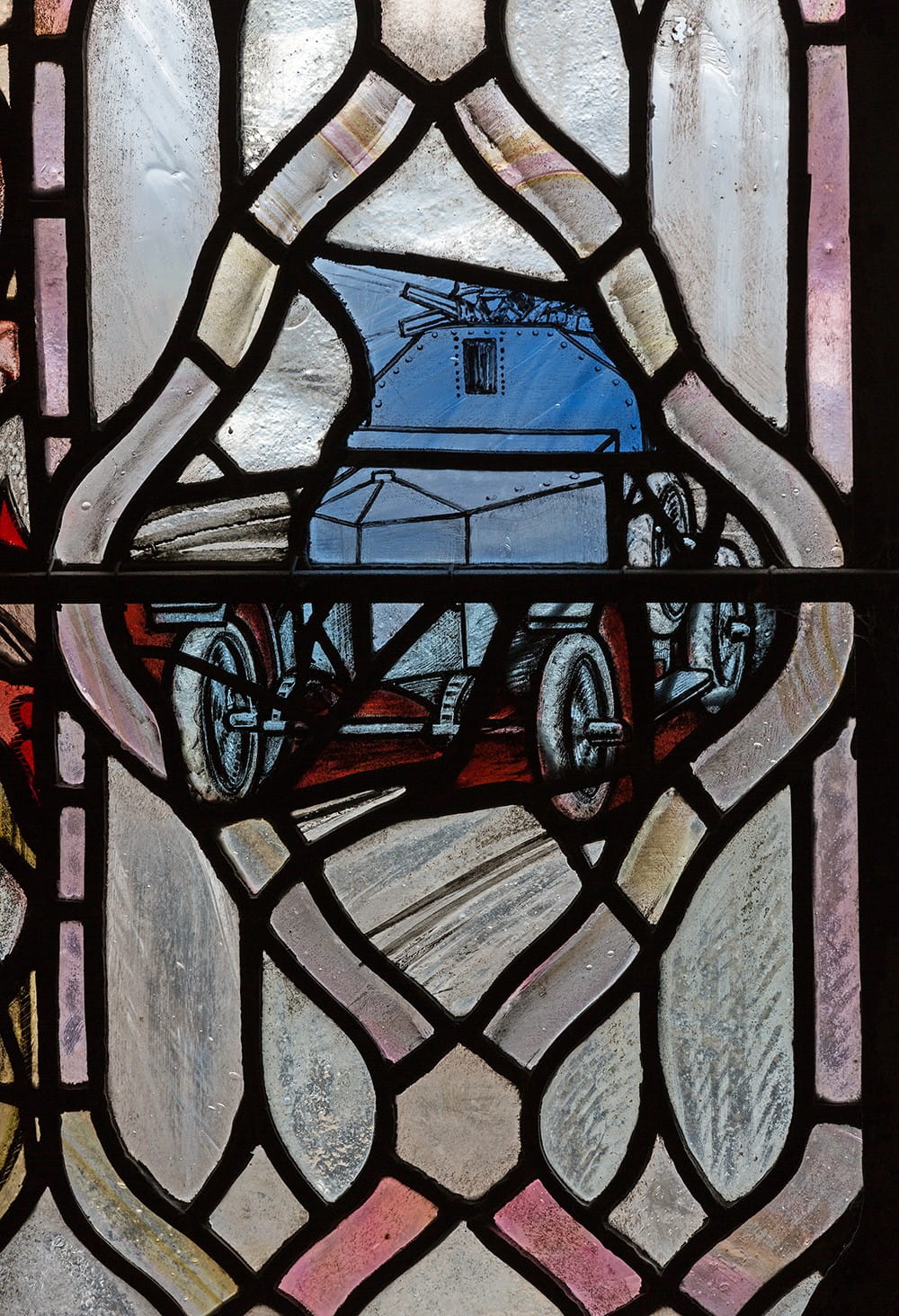 Machinery of War Window - Armoured Car - Douglas Strachan