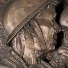 Gunner - Frieze in Shrine - First left hand Panel - Alice & Morris Meredith Williams