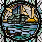 Royal Nay Window - Camoflaged Troopship - Douglas Strachan