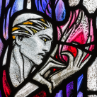 Window 4 Shrine - The Element Fire - Douglas Strachan