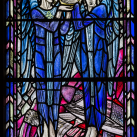 Window 6 Shrine - Angles holding vials of wrath - Douglas Strachan