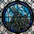 Spring Window - Anti Aircraft Gun - Douglas Strachan