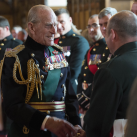 The Duke of Edinburgh meets soldiers of The Highlanders, 4th Battalion The Royal Regiment of Scotland<br/><a href="gallery/royal-visit-3-july-14/109/add/#comments">Add comment</a>
