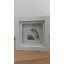 Pen and Ink Boxed Print of Edinburgh Castle - White frame