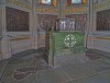 Picture of steel casket in the Shrine
